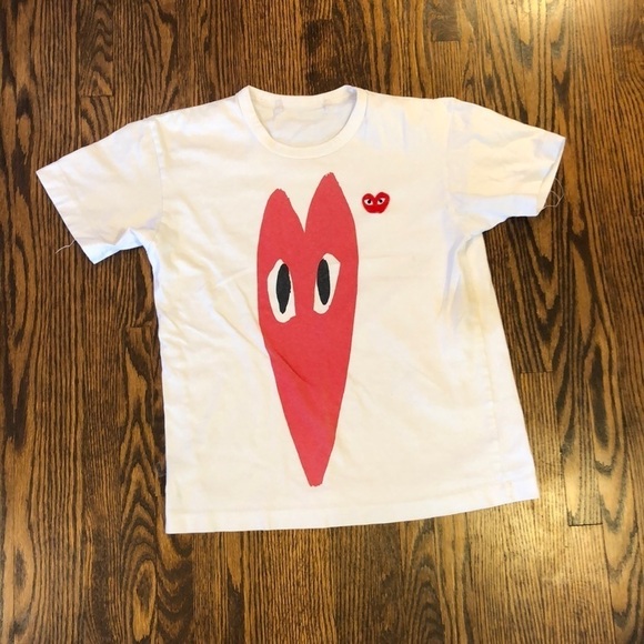 Comme des Garcons PLAY Other - Cdg Play Logo T-Shirt
